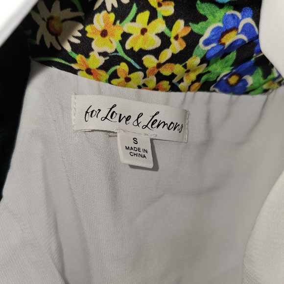 ❌️SOLD❌️ For Love And Lemons Darlene Mini Dress - Picture 3 of 4